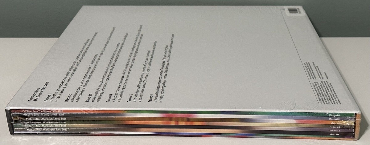PET SHOP BOYS” SMASH - THE SINGLES 1985-2020 6X WHITE VINYL
