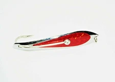 RED TROLLING SPOON DRONE LURE PLANER KING MACKERAL FISH BONITA BAIT WAHOO ONO
