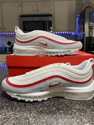 Athletic Shoes Nike Footwear Wmns Air Max 97 White/red Crush Nike
