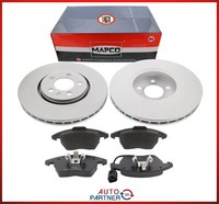 Bremsscheiben 288Mm + BelÄGe Vorne Passend FüR VW Polo 6R 6C + Audi A1 8X