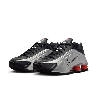 NIKE Shox R4 HQ1988-002 Metallic Silver Metallic Silver