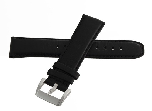 Movado 22mm x 20mm Men's Black Genuine 
