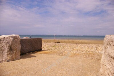 Foto 6x4 Strandzugang, Sea Vale, Isle of Wight Meerblick\/SZ6291 Beach acc c2009