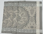 New ListingWilliams Sonoma Placemat Set 4 Linen Cotton Gray Tan Ikat Nwot