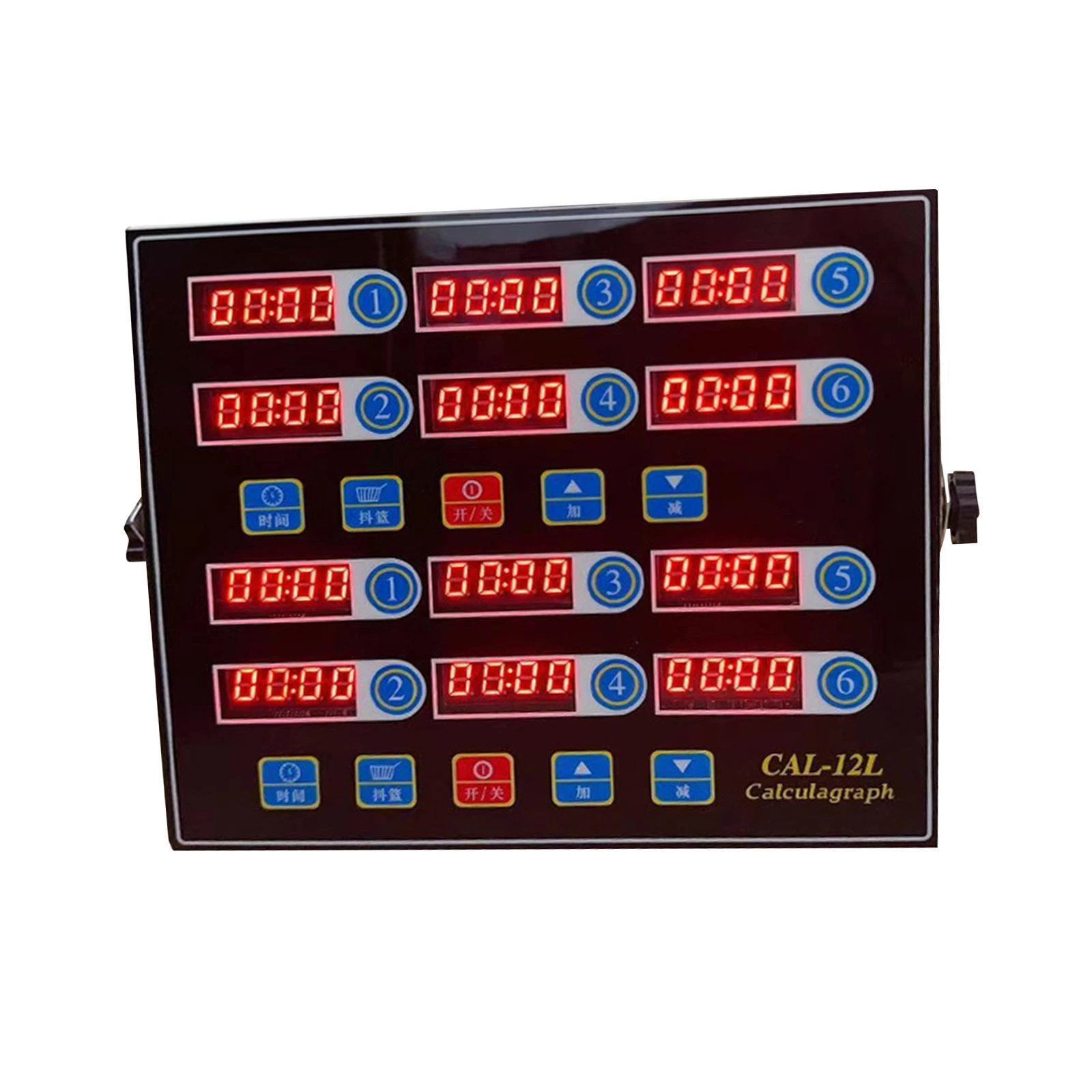 12 Channels Commercial Kitchen Timer Convenient Practical Easy to Set Time