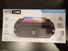 Altec Lansing Hydrablast Wireless Bluetooth Speaker Imw1300-blk Free Shipping
