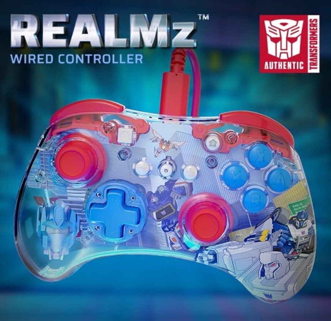 Nintendo Switch Pro Controller - Transformers: Optimus Prime