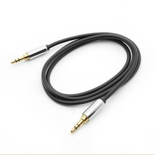 3ft Auxiliary AUX 3.5mm 1/8" TRS Male to Male Stereo Audio Cable Cord Gold Plug