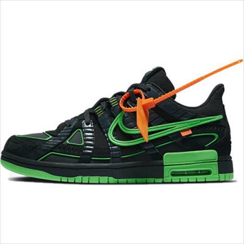 Nike Air Rubber Dunk x Off-White Low Green Strike - Size 7.5 Amazon.com | Nike Air Rubber Dunk Off-White - Green Strike  main image 3