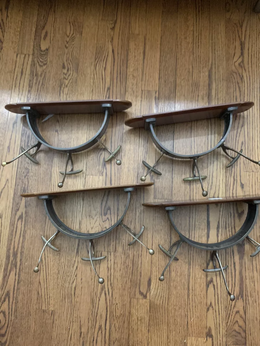 Restoration Hardware English Tavern Wall Coat Rack Lot of 4