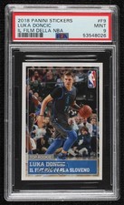 2018 Album Stickers European Il Film Della NBA Luka Doncic #F9 PSA 9 MINT 0if8