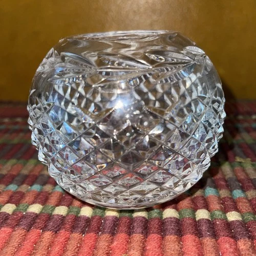 Waterford Crystal Glandore Small Rose Vintage Bowl Vase