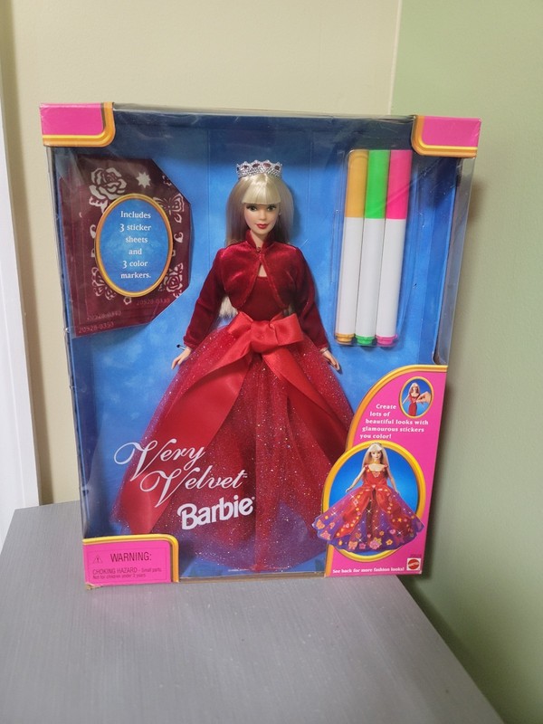 Very Velvet Barbie Doll Princess Collector Mattel NRFB