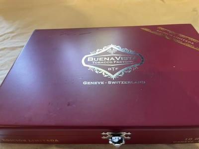 Buena Vista Tobacco Factory Edición Limitada Box Preowned Empty