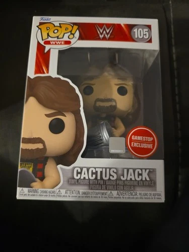 Funko Pop! Vinyl: WWE - Cactus Jack - GameStop (Exclusive) #105
