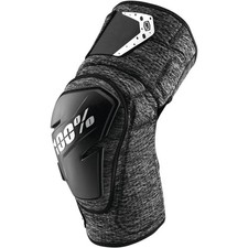 100% Fortis Knee Guards - Gray/Black - L/XL 7...