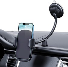 Cell Phone Holder Long Arm Dashboard Windshield Car Phone Holder Anti-Shake