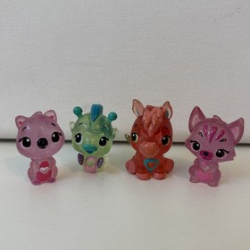 Hatchimals CollEGGtibles Lot of 50 Miniature Animal Figures Glitter Winged