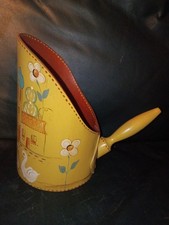 Vintage Ohio FolkArt GrainScoop HandPainted Dutch People Geese Country Diane 82'