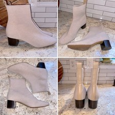 Everlane 150 The Glove Boot Bone sz 10.5 EUC