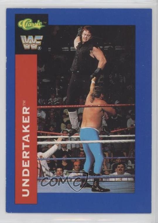 1991 Classic WWF Superstars Undertaker #88 Rookie RC 1me7