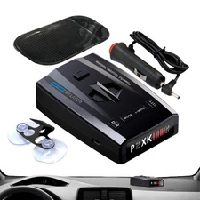 RAD1000 Car Speed Radar Detector English 5 Warning Modes Car Antiradar Alarm 