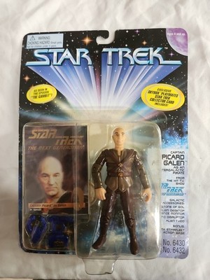 Playmates 1995 Star Trek:The Next Generation Capt Picard Galen Action Figure MOC