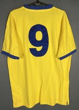 RETRO REPLICA MENS FC LEEDS UNITED 1956/1961 SOCCER FOOTBALL SHIRT JERSEY SIZE L