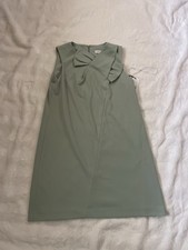 Calvin Klein Sleeveless dress bow dress blouse women Size 10
