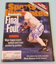 Shane Spencer Signed Autographed Sports Illustrated Magazine NY Yankees 1998