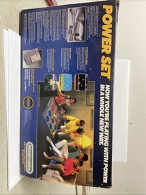 Vintage Original Nintendo NES Power Set Game Console COMPLETE IN BOX CIB 