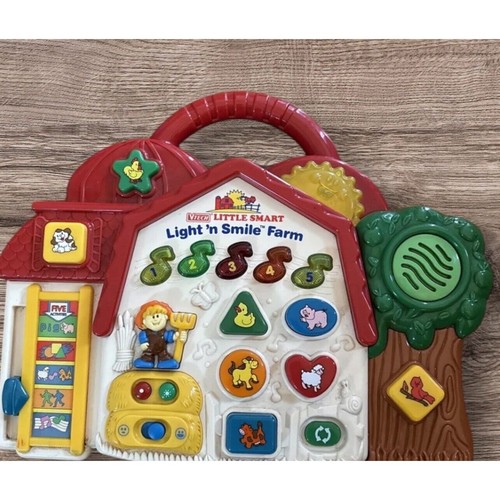 VTech Little Smart Light 'n Smile Farm - Formen/Farben/Tiere/Sprechen/Musik - Bild 7 von 7