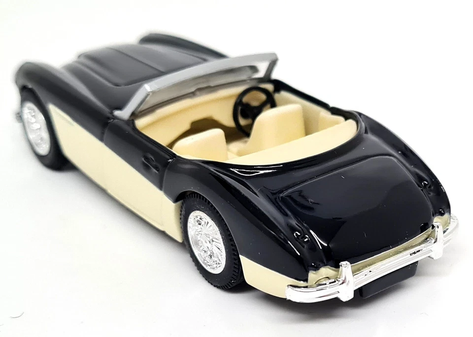 Corgi 1/43 Austin Healey 3000 Black Cream Diecast Scale Model Car - Image 4 of 4