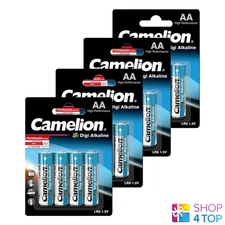 16 Camelion Aa Digi Alkaline Batteries Lr6 Am3 Mignon Mn1500 E91 1.5V 4Bl 2033