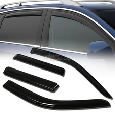 For 03-06 Mit Outlander Smoke Tint Window Visor Shadevent Windrain Deflector