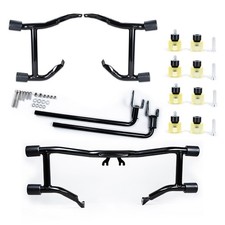 Saddlebags Guards Crash Rails Bars For Harley Touring Road Street Glides 14-25