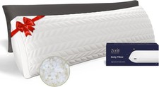 Body Pillows for Adults, Quilted Long Pillow for Bed, Body Pillow