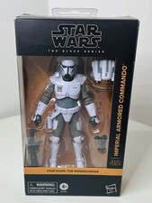 Star Wars Black Series The Mandalorian Imperial Armored Commando 6    Figure New