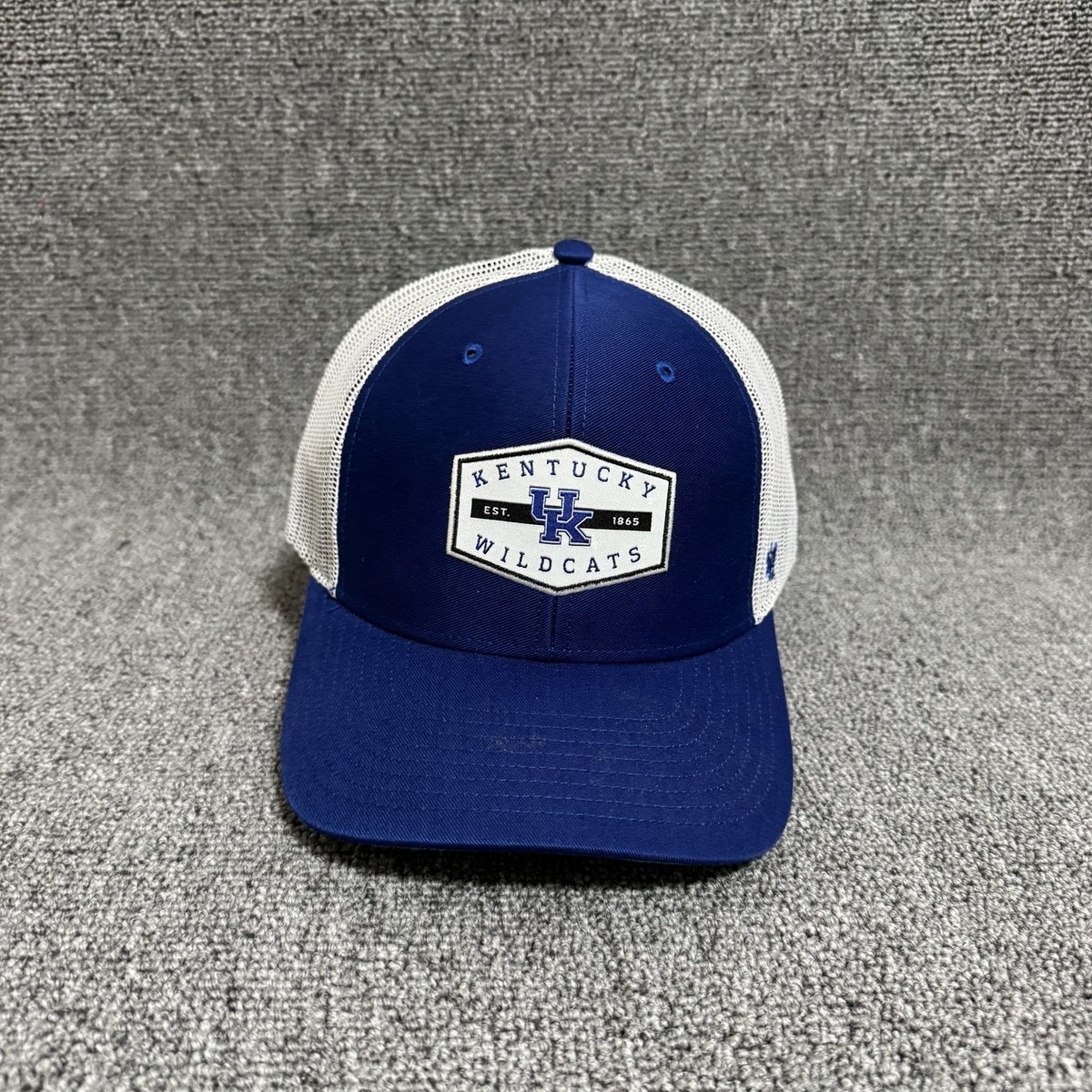 '47 Brand Kentucky Wildcats Trucker Snapback Blue White One Size Hat