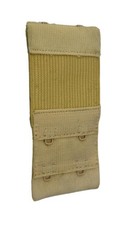 BH Erweiterung Verl&auml;ngerung 2 Haken Gummi Verschluss Vergr&ouml;&szlig;ern Extender Beige