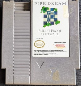Pipe Dream (1990) - CIB Nintendo NES | Authentic | (VG) + Protection Sleeve