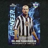 2025 Topps Decades Alan Shearer Pioneer Blue 17/99 Newcastle United ZD6643