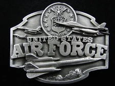 RG24150 *NOS* VINTAGE 1987 SISKIYOU **UNITED STATES AIR FORCE** MILITARY BUCKLE
