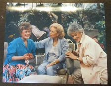 PRESS PROMO PHOTO TV THE GOLDEN GIRLS BETTY WHITE ARTHUR RUE COLOR 8X10 P438