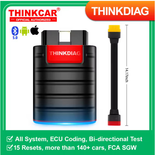 Car Diagnostic Tools ECU Coding Active Test 16 Reset OBD2 Scanner Code Reader