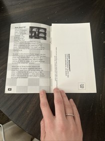 Sega CD Manual Only Jeopardy W/Reg Card