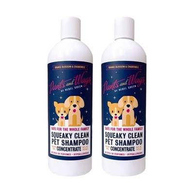 Pants & Wags by Rebel Green Squeaky Clean Pet Shampoo Clear
