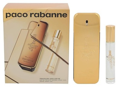 Paco Rabanne: 1 Million 2 Piece Travel Gift Set For Men - Traveler Exclusive
