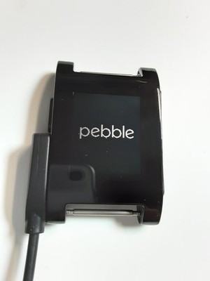 Pebble Smart Watch iPhone und Android, Schwarz Model 301BL