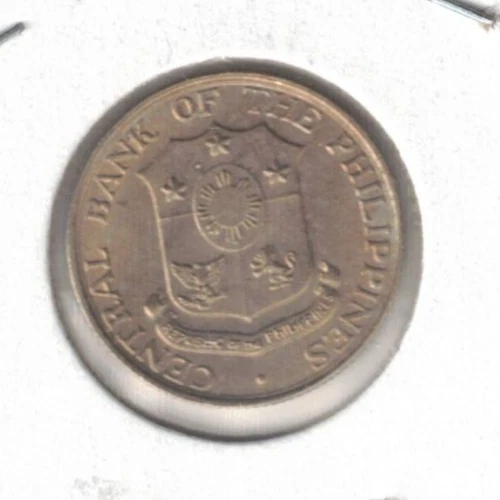 1958 Philippines Unc. 10 Centavo Female Standing & Eagle on Shield Coin! #1 - Image 2 of 2